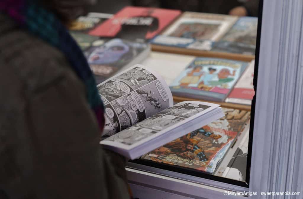 Feria del libro Plaza Mayor Madrid