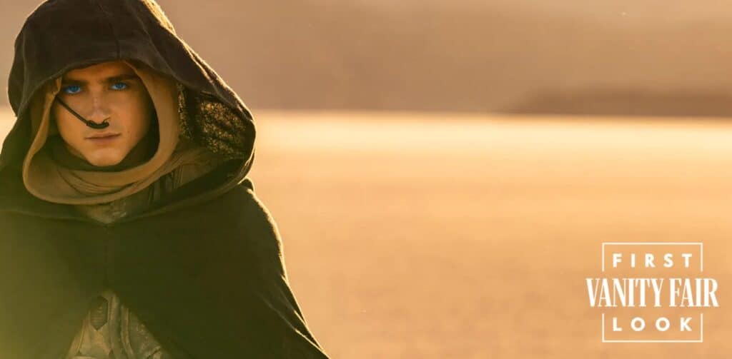 Timothée Chalamet en Dune Part Two