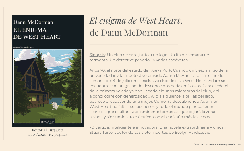 El enigma de West Heart de Dann McDorman