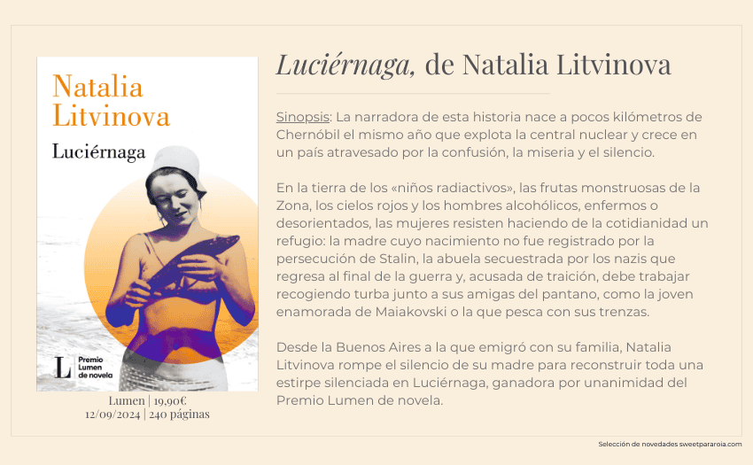 Libro Luciérnaga de Natalia Litvinova