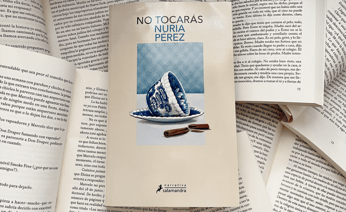 Reseña del libro No tocarás de Nuria Pérez, autora de Gabinete de curiosidades